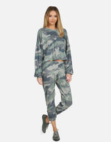 Michael Lauren Women's Fairfax LE Army Camo Pullover