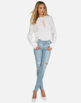 Gallatin Distressed Sweater
