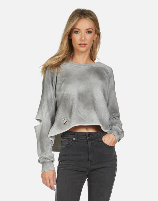 Michael Lauren Women's Todd LE Pullover Oil Wash