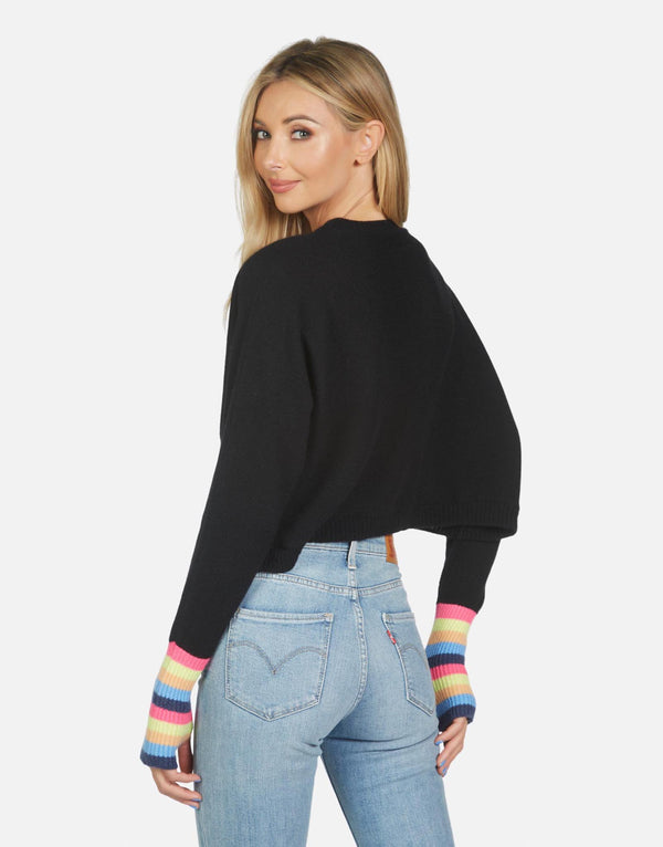 Michael Lauren Women's Milford LE Crop Sweater