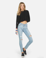 Michael Lauren Women's Milford LE Crop Sweater