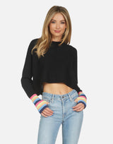 Michael Lauren Women's Milford LE Crop Sweater