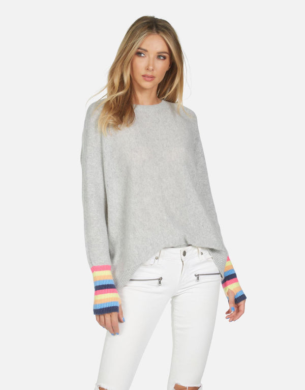 Michael Lauren Women's Rupert LE Draped Sweater