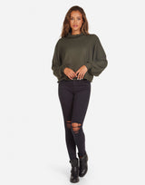 Theron Long Sleeve Oversized Pullover