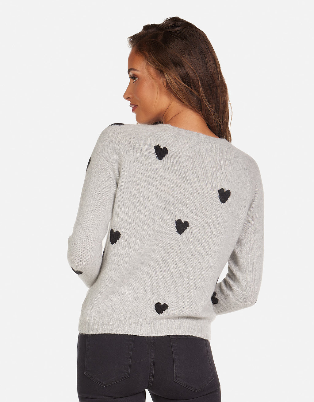 Godric Cashmere Heart Sweater – Michael Lauren