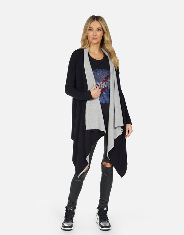 Tamar Draped Cardigan