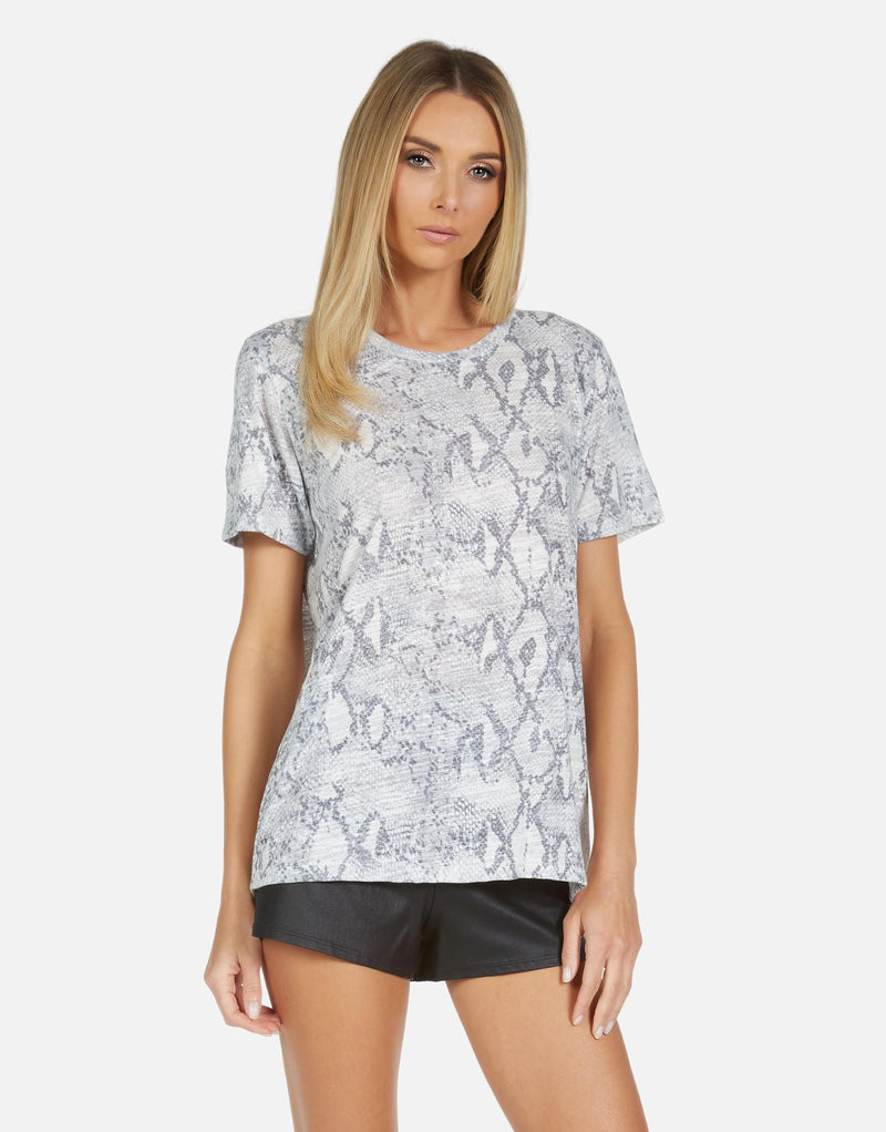 Michael Lauren Women's Hall LE Grey Snake Vintage Tee