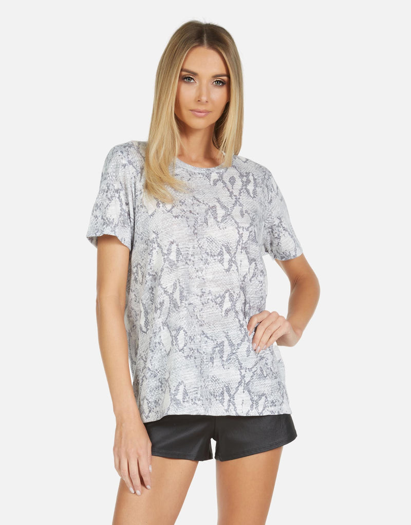 Michael Lauren Women's Hall LE Grey Snake Vintage Tee