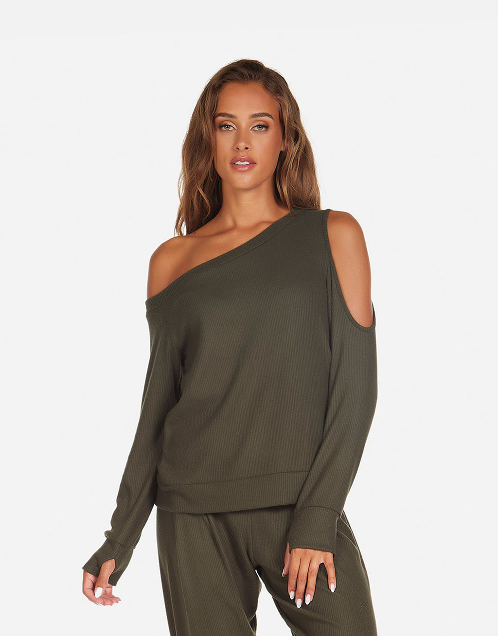 Link Cold Shoulder Top – Michael Lauren