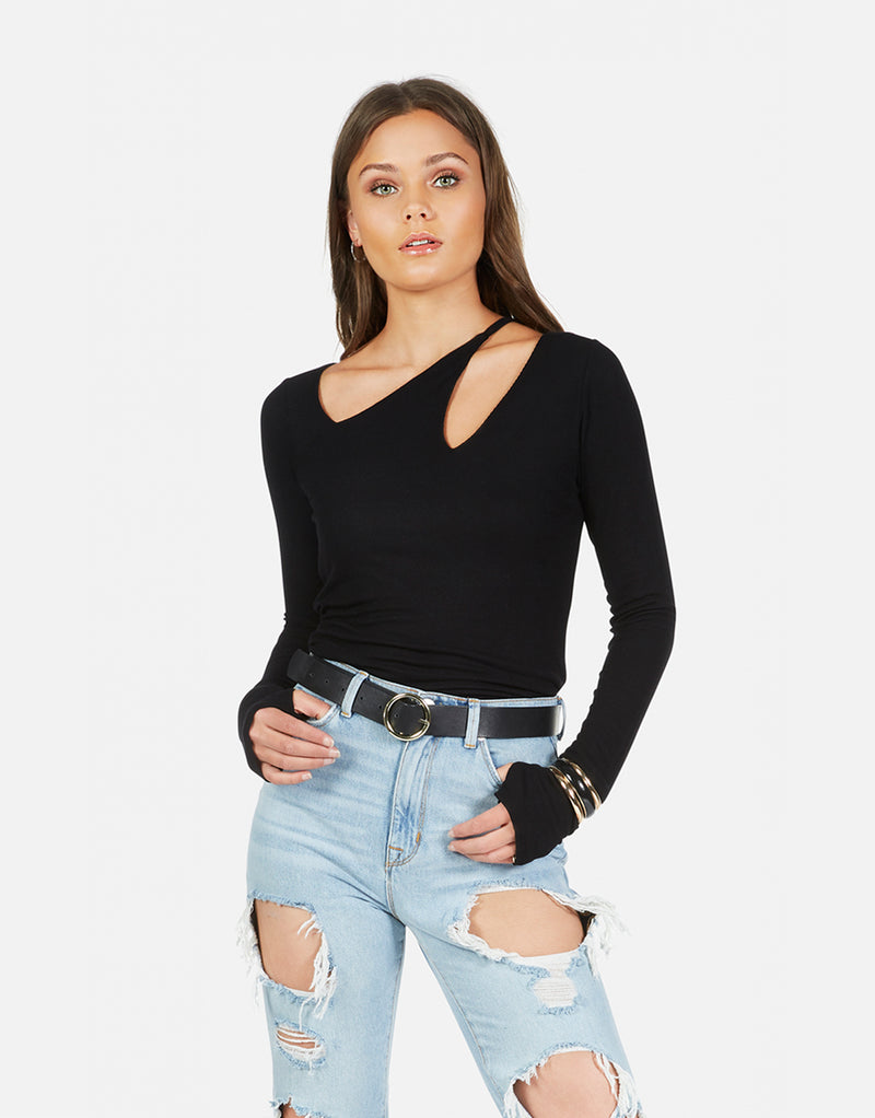 Fergus Asymmetrical Top