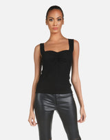 Michael Lauren Women's McLean LE Shirred Tank