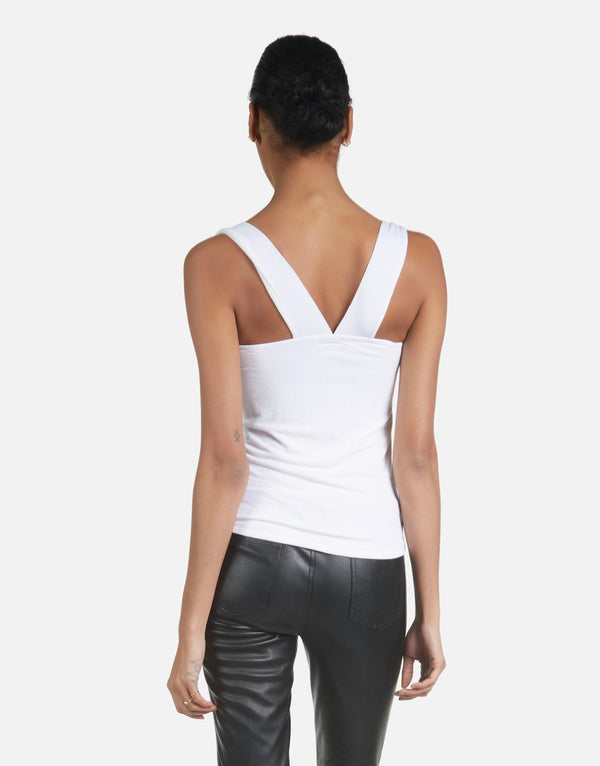 Michael Lauren Women's McLean LE Shirred Tank