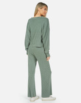 Michael Lauren Women's Bastian Henley Crop Pullover