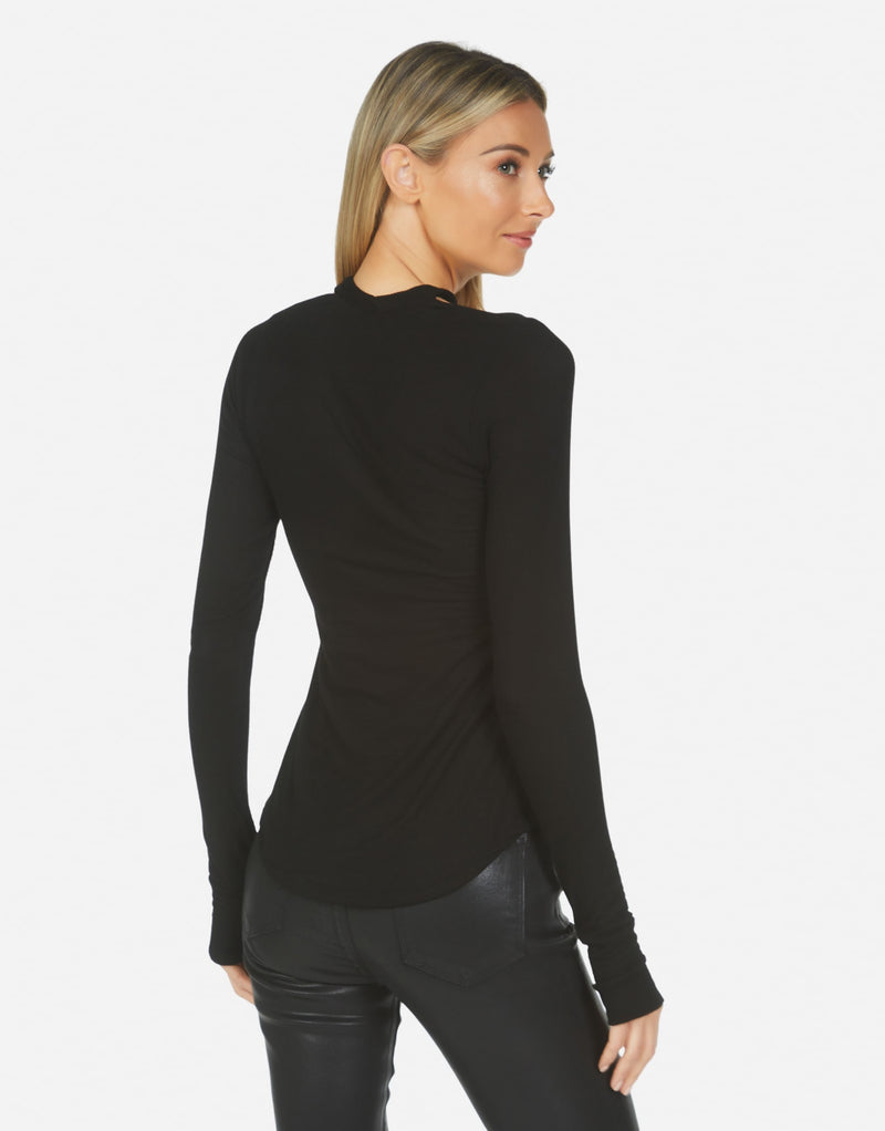 Michael Lauren Women's Gael Keyhole Cutout Top