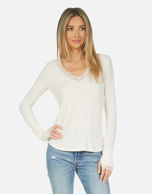 Michael Lauren Women's Conall V-Neck Top