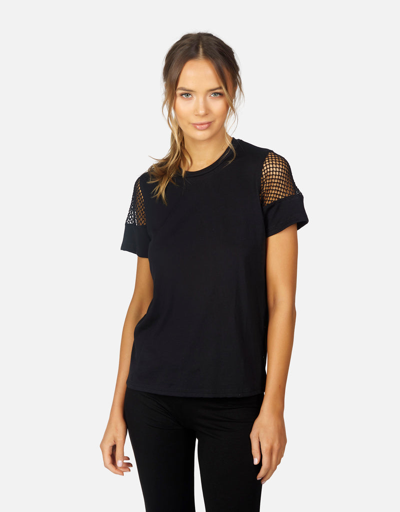Abe Tee w/ Mesh