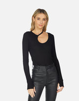 Stark Keyhole Top