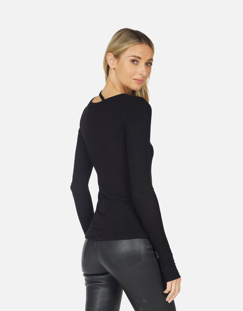 Stark Keyhole Top