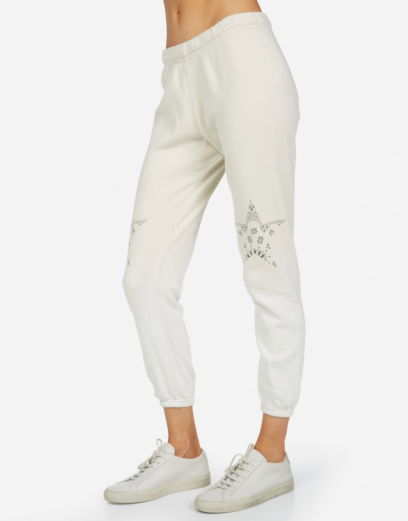 Michael lauren nate crop sweatpant cheap