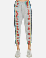 Michael Lauren Women's Nate LE Rainbow Stripe Crop Jogger