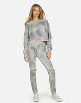 Michael Lauren Women's Jonas LE Oil Wash Jogger