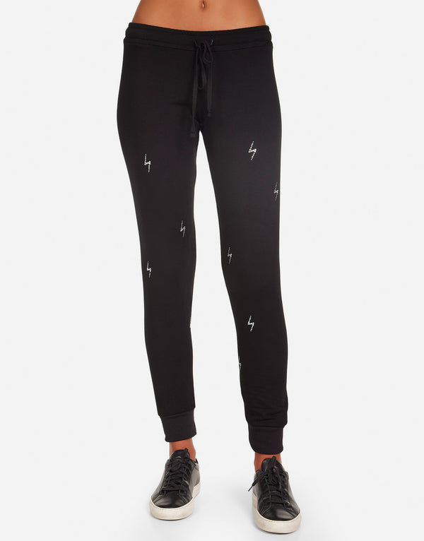 Price Loungepant w/ Electric Bolt Crystals