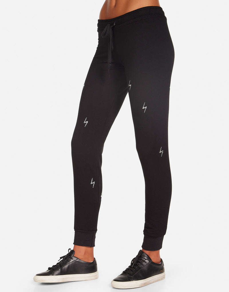 Price Loungepant w/ Electric Bolt Crystals