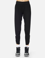 Calva Crystal Button Shirring