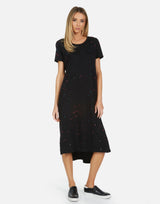 Michael Lauren Women's Augustus LE Pink Splatter Dress