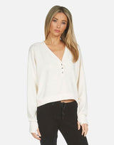 Michael Lauren Women's Cassian Henley Pullover